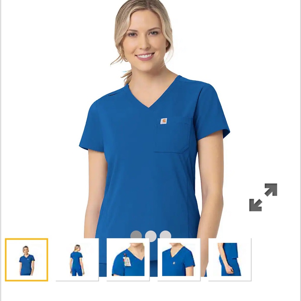 Carhartt women’s small scrub top